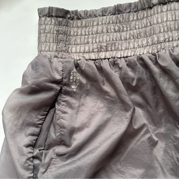 Free People FP Movement Nylon Parachute Pants Gray Size Small - Picture 8 of 9